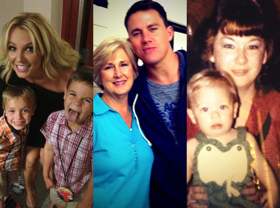 Britney Spears, Channing Tatum, LeAnn Rimes, Mother's Day Britney Spears, Channing Tatum, LeAnn Rimes, Mother's Day